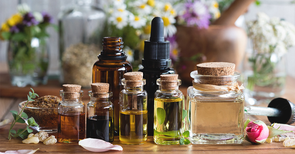 herbal essential oils